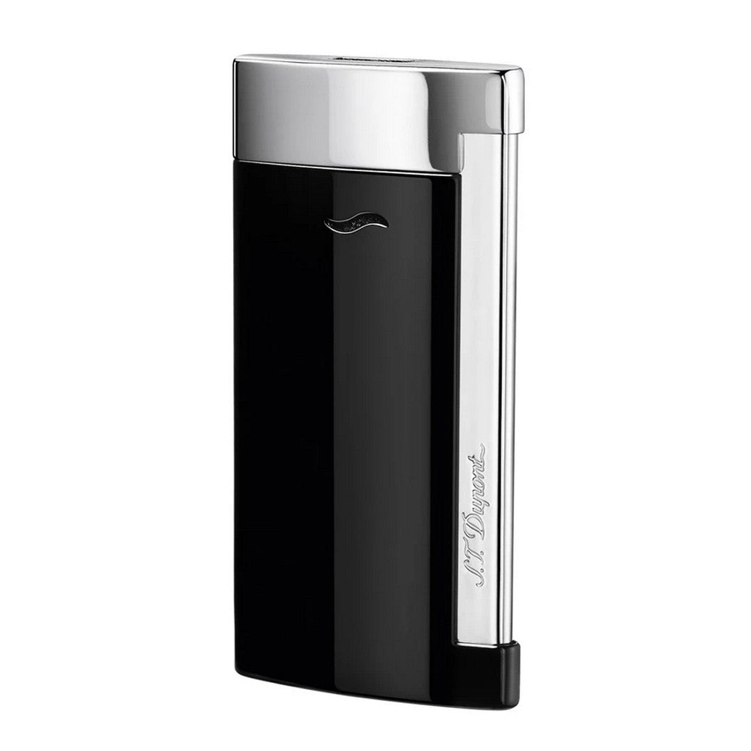 Dupont Accendino Uomo Slim 7 Finitura Nera e Cromata - 027700 - Gioielleria De Patto