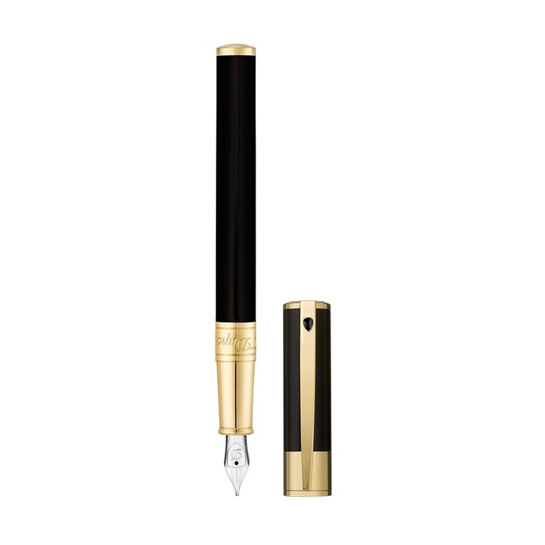 Dupont Penna Stilografica Uomo D-Initial Nero - 260205 - Gioielleria De Patto