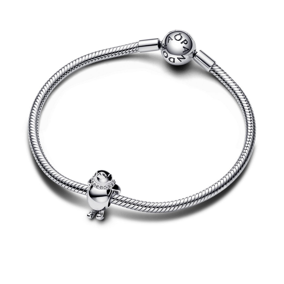 Charm Donna Pandora Pinguino con gli Sci - 792988C01 - Gioielleria De Patto