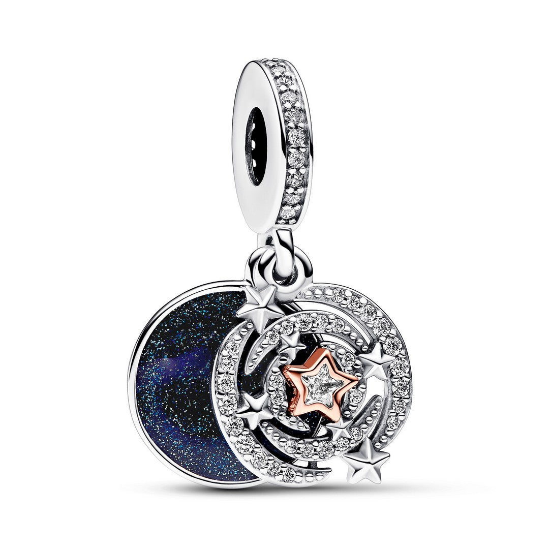 Charm Pendente Donna Pandora Cielo con Stelle Cadenti - 782975C01 - Gioielleria De Patto