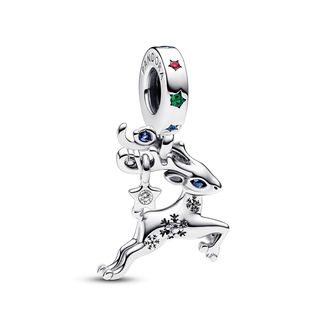 Charm Donna Pandora Pendente Renna - 792826C01 - Gioielleria De Patto