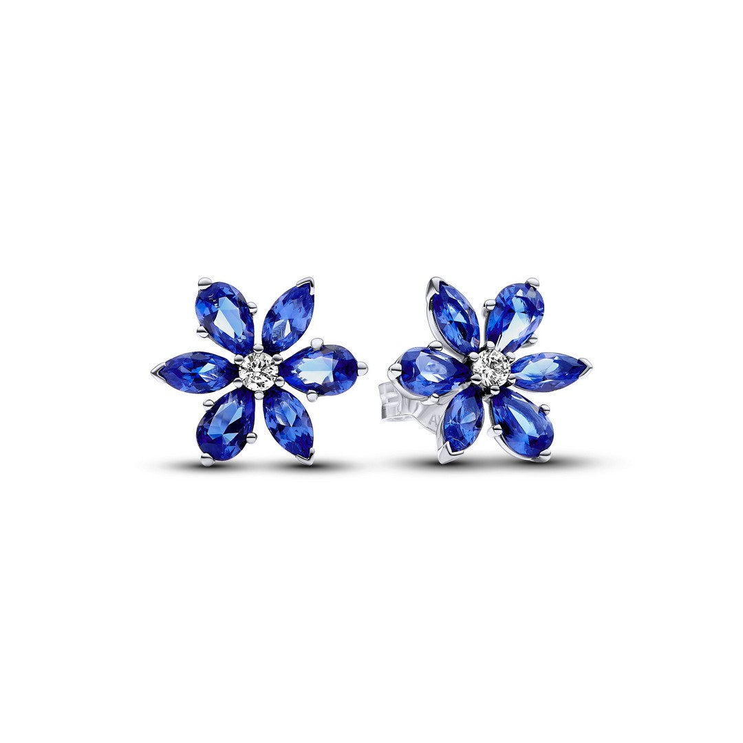 Orecchini Donna Pandora Herbarium Fiore Blu - 292407C01 - Gioielleria De Patto