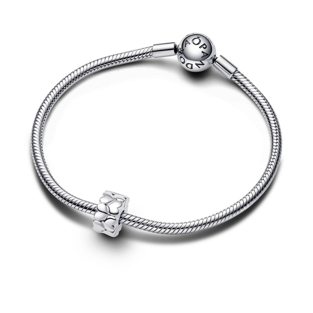 Charm Donna Pandora Clip Cuori in Rilievo - 792828C00 - Gioielleria De Patto