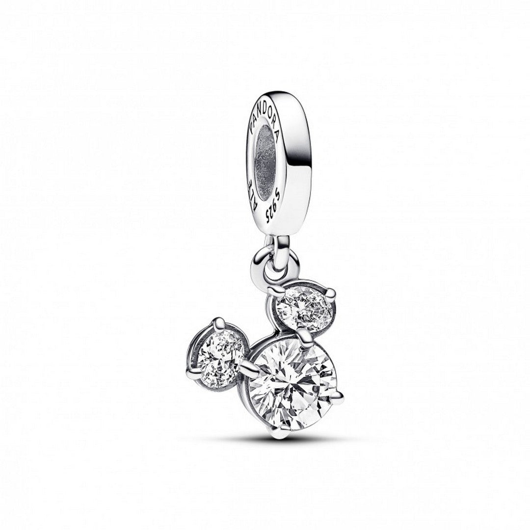 Pandora Charm Donna Disney, Pendente Mickey Mouse Scintillante - 793031C01 - Gioielleria De Patto