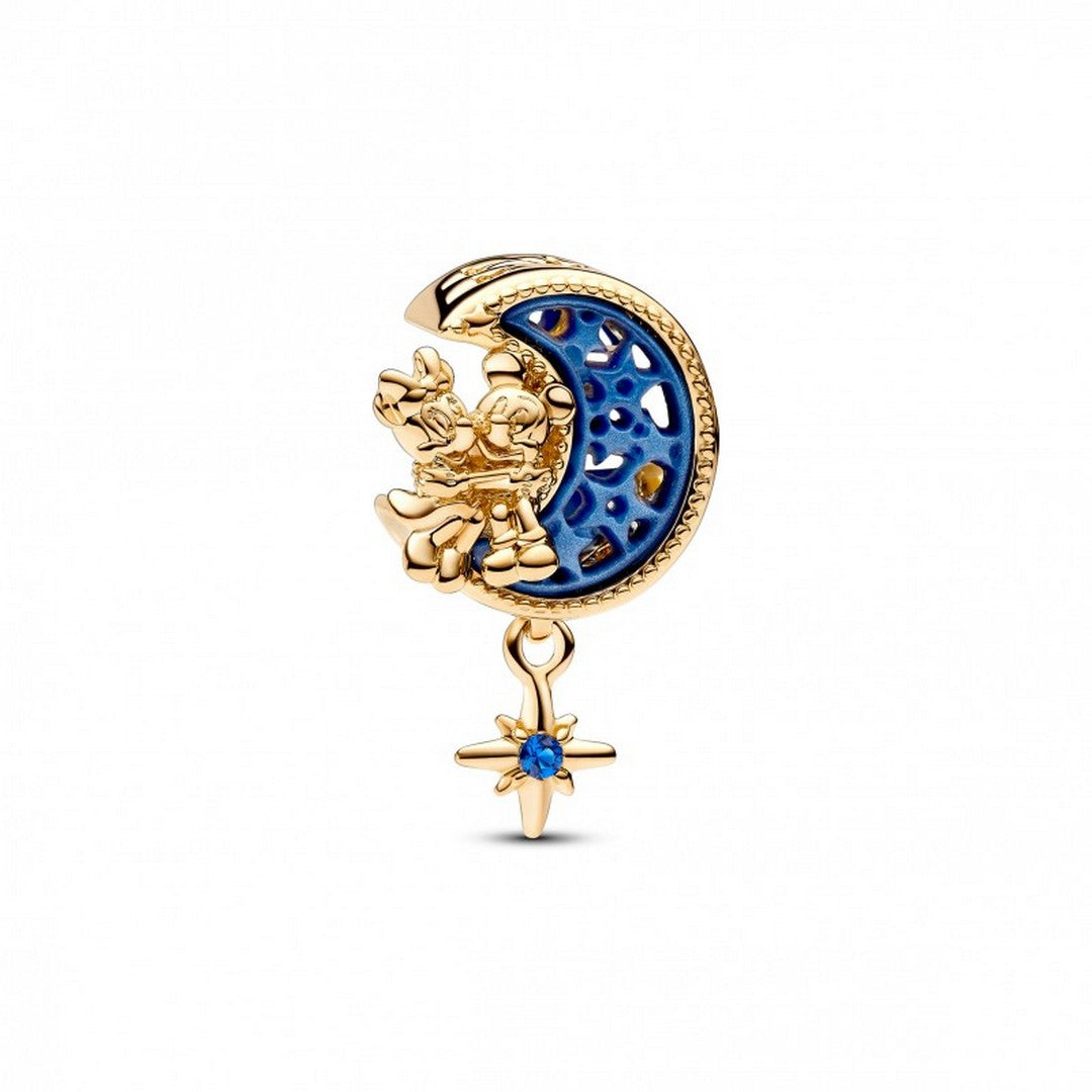 Pandora Charm Donna Disney, Mickey Mouse e Minnie sulla Luna - 762956C01 - Gioielleria De Patto