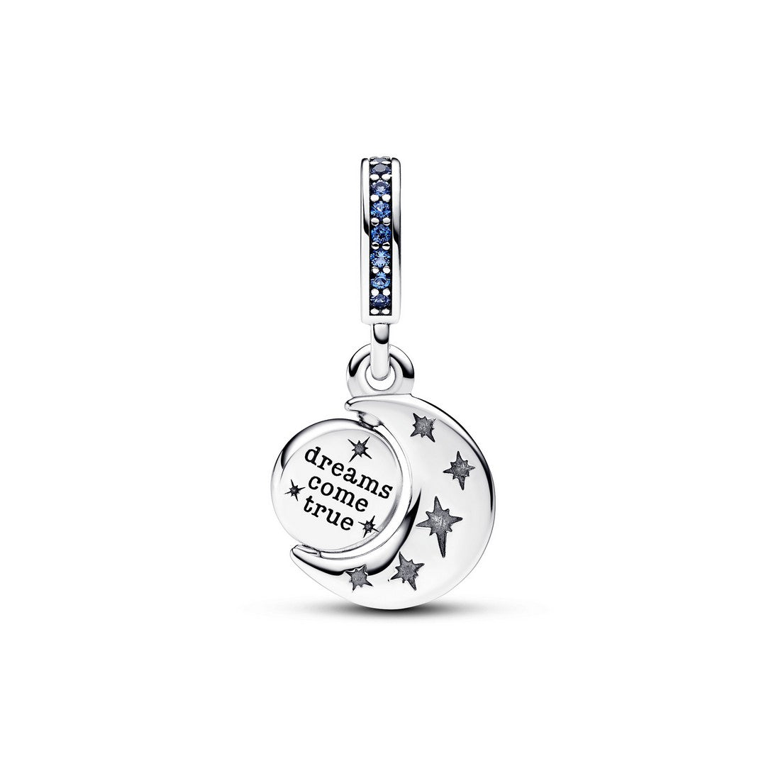Pandora Charm Pendente Donna Pandora Luna Girevole - 792979C01 - Gioielleria De Patto