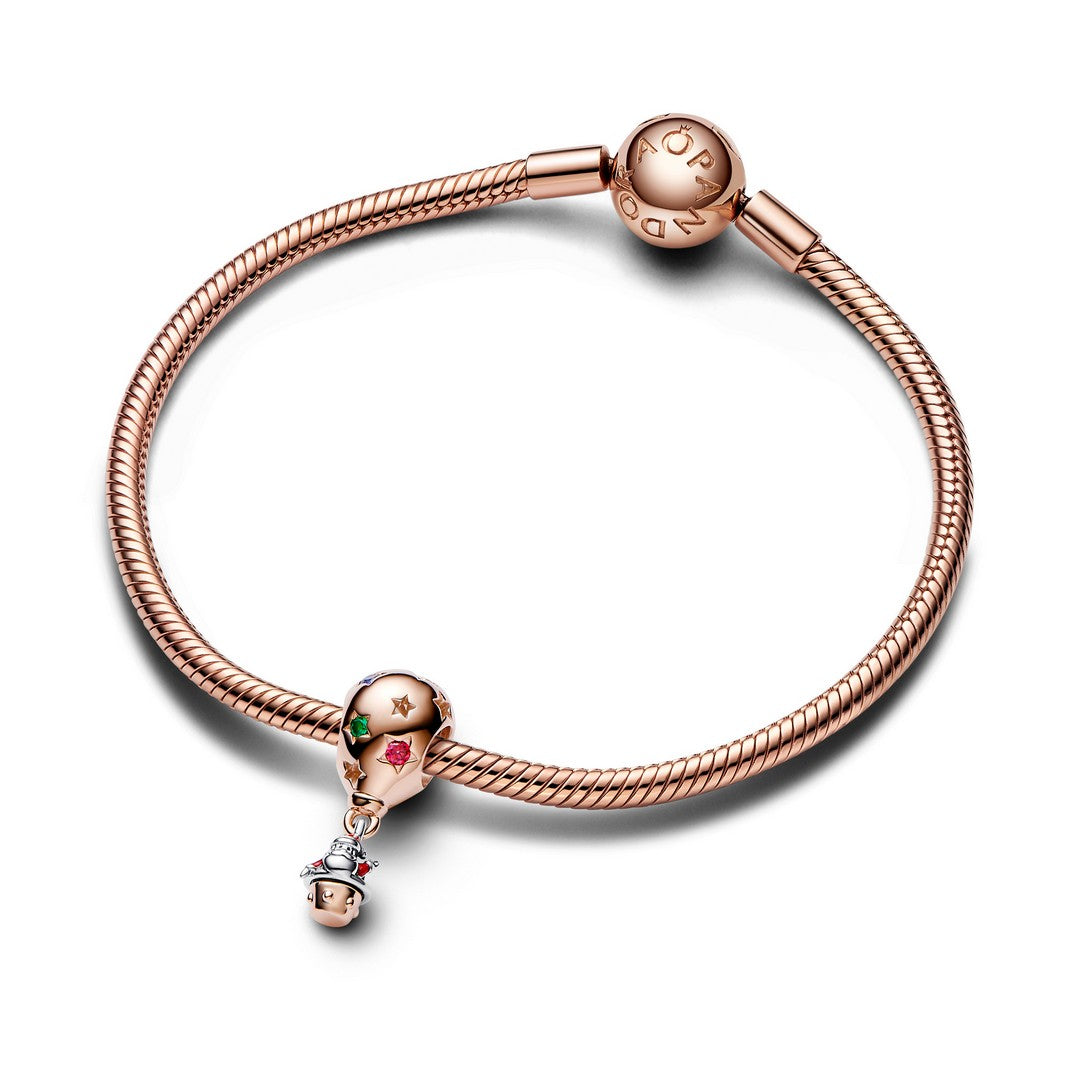 Charm Donna Pandora Babbo Natale in Mongolfiera - 782976C01 - Gioielleria De Patto
