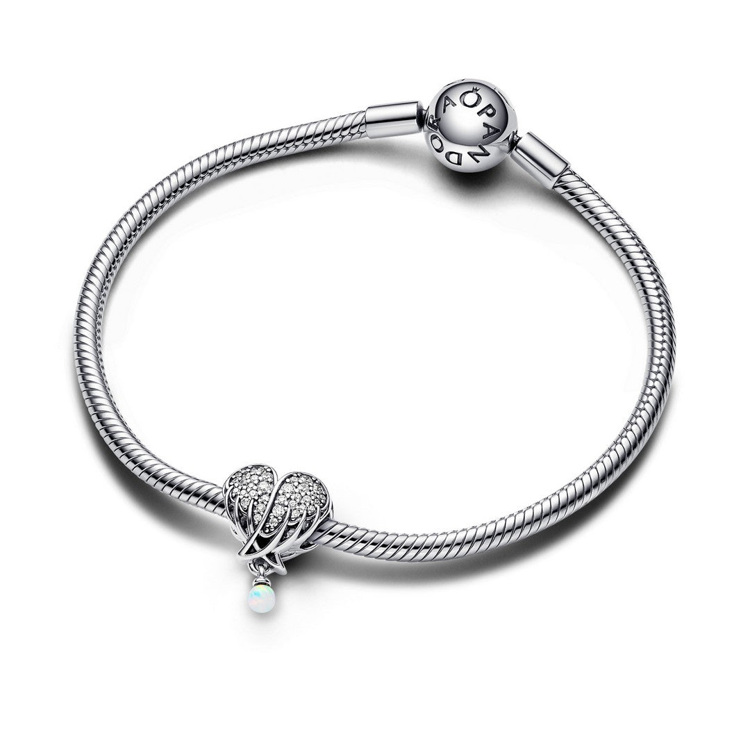 Charm Donna Pandora Cuore Ali d'Angelo - 792980C01 - Gioielleria De Patto