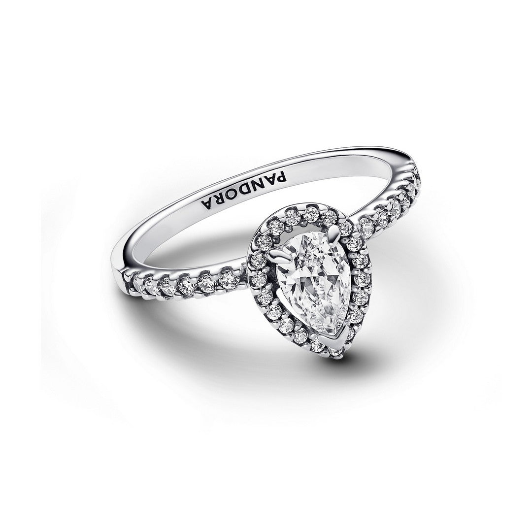Anello Donna Pandora Punto Luce Goccia - 192835C01 - Gioielleria De Patto