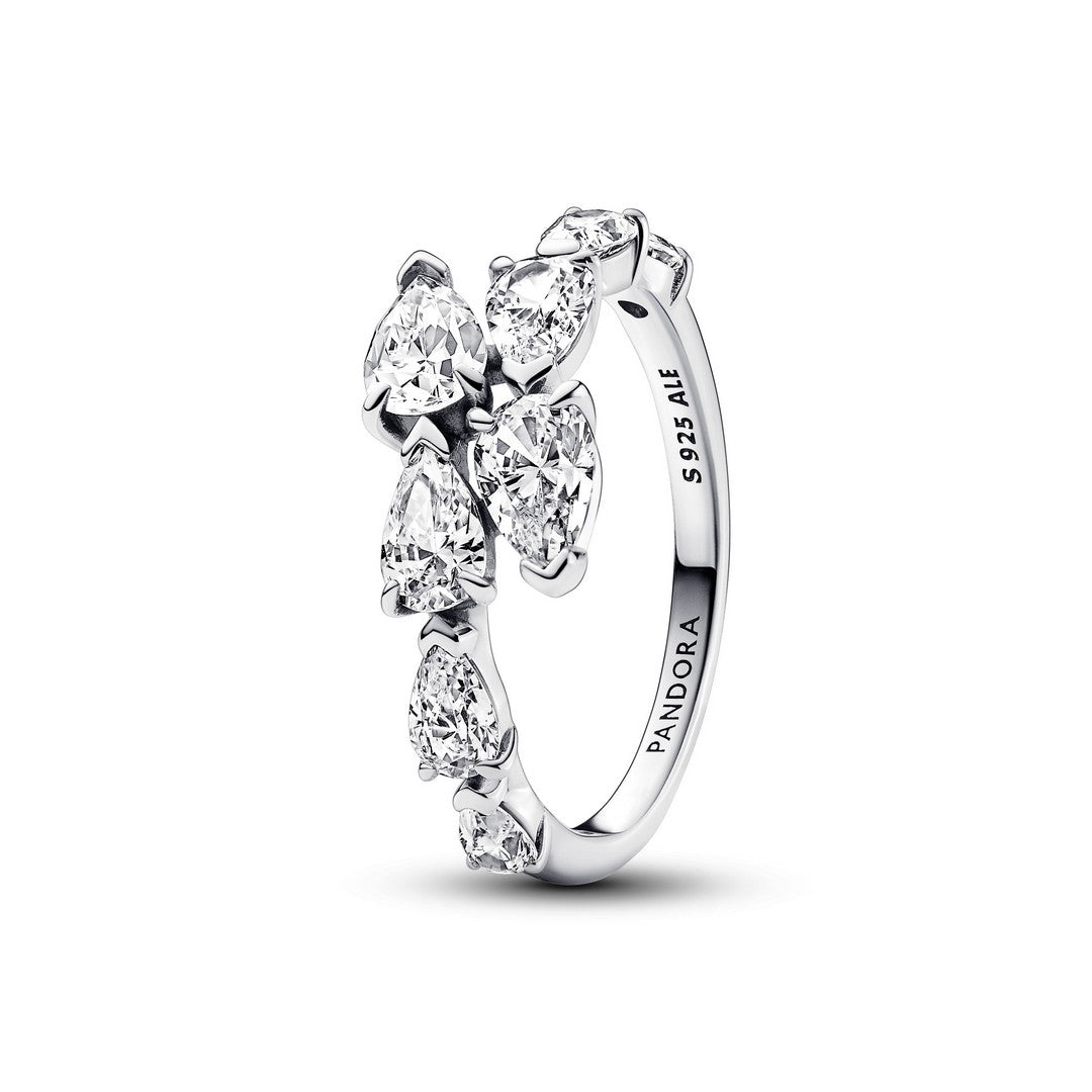 Anello Donna Pandora Gocce Luminose - 193004C01 - Gioielleria De Patto