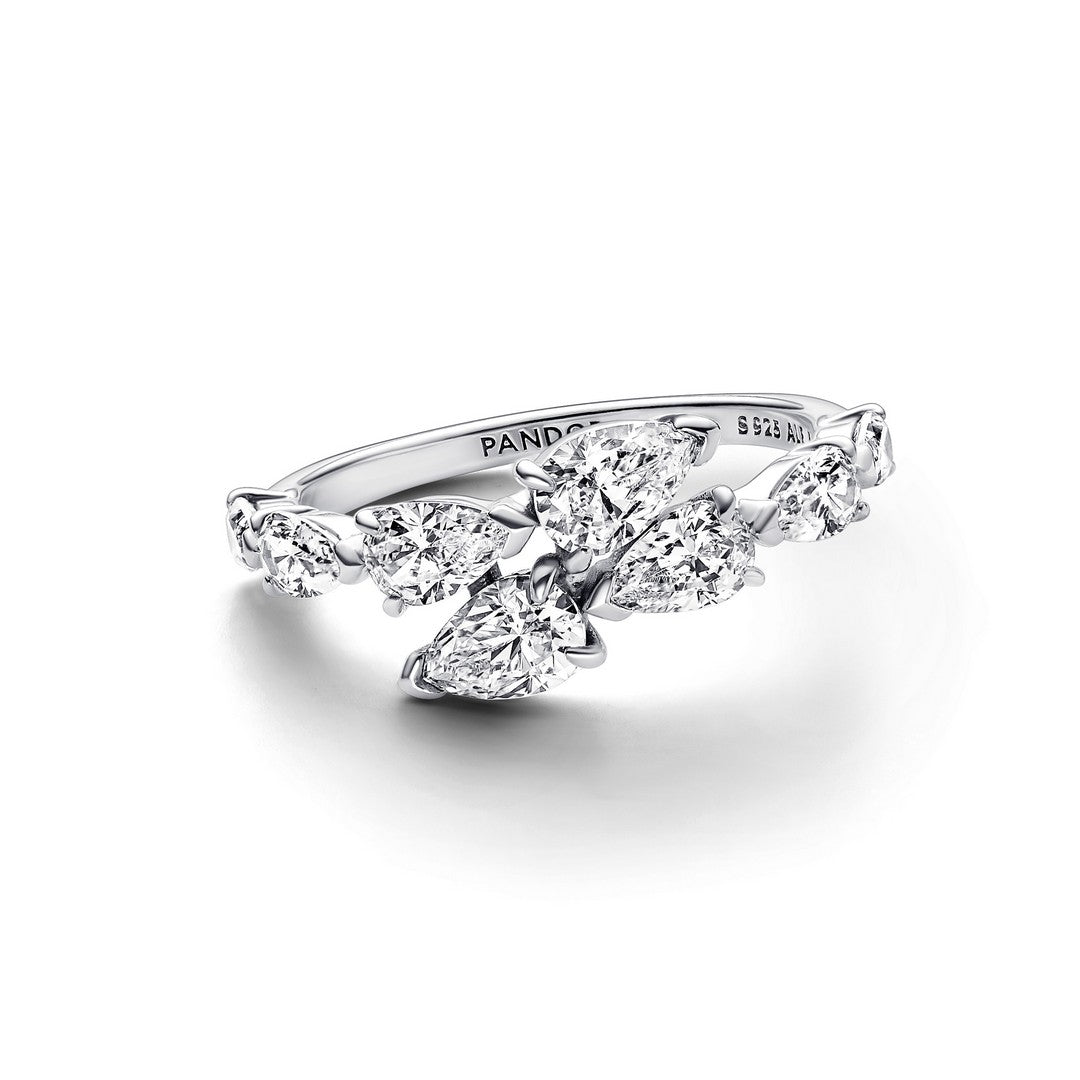 Anello Donna Pandora Gocce Luminose - 193004C01 - Gioielleria De Patto