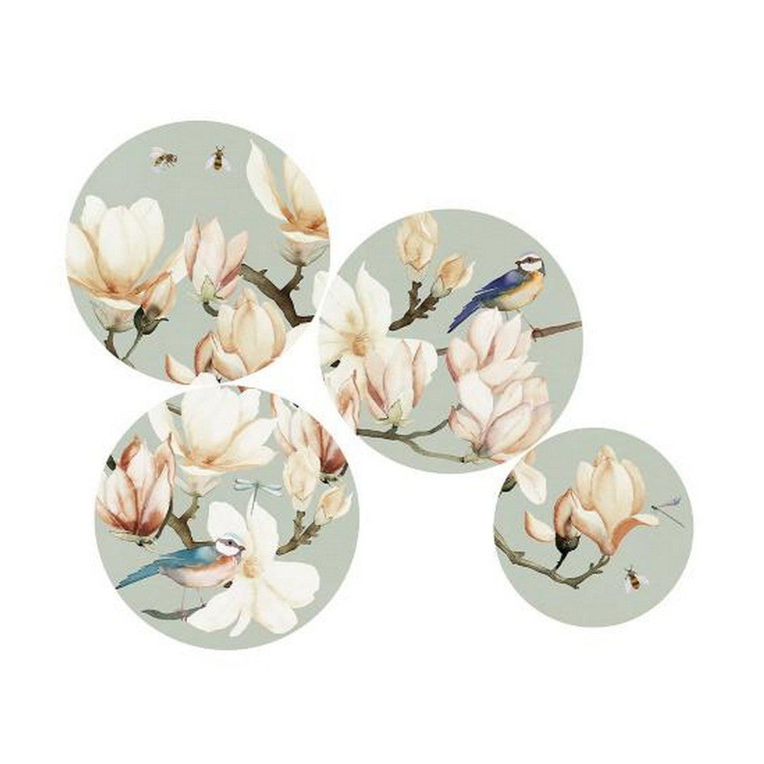 L'Oca Nera Piatti Decorativi Da Parete Amelia - Set 4 pz - 1V106 - Gioielleria De Patto