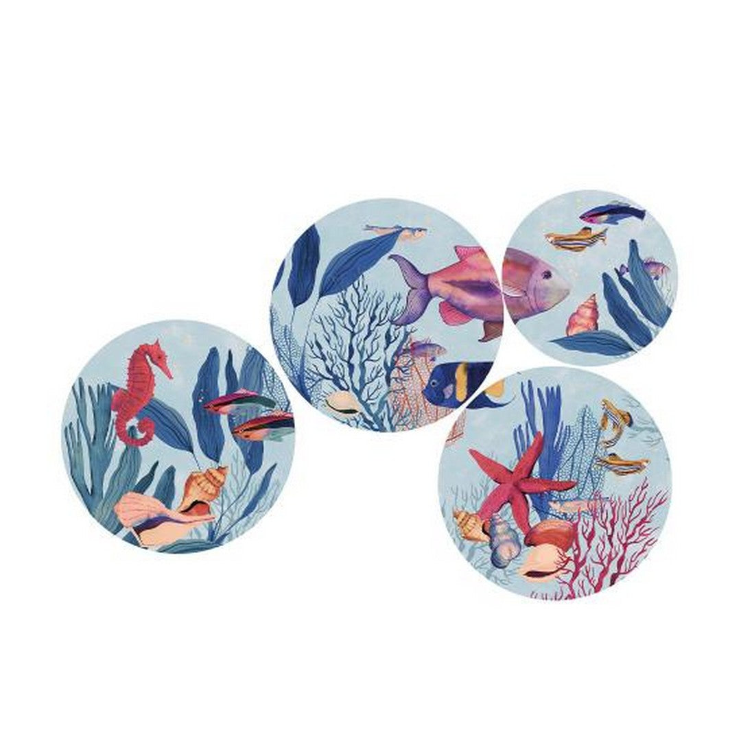 L'Oca Nera Piatti Decorativi Da Parete Male' - Set 4 pz - 1V107 - Gioielleria De Patto