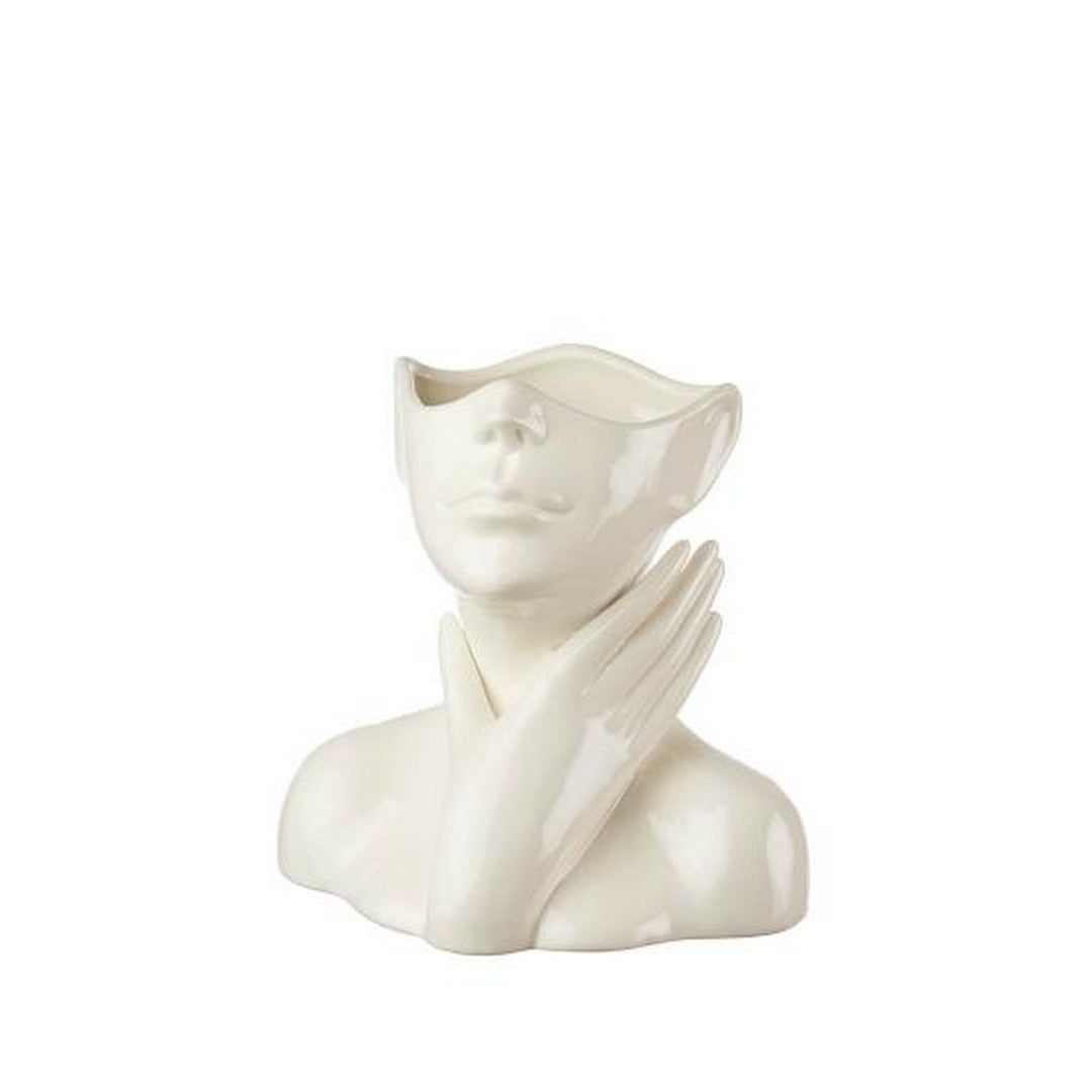 L'Oca Nera Vaso scultura viso donna - 1M256 - Gioielleria De Patto