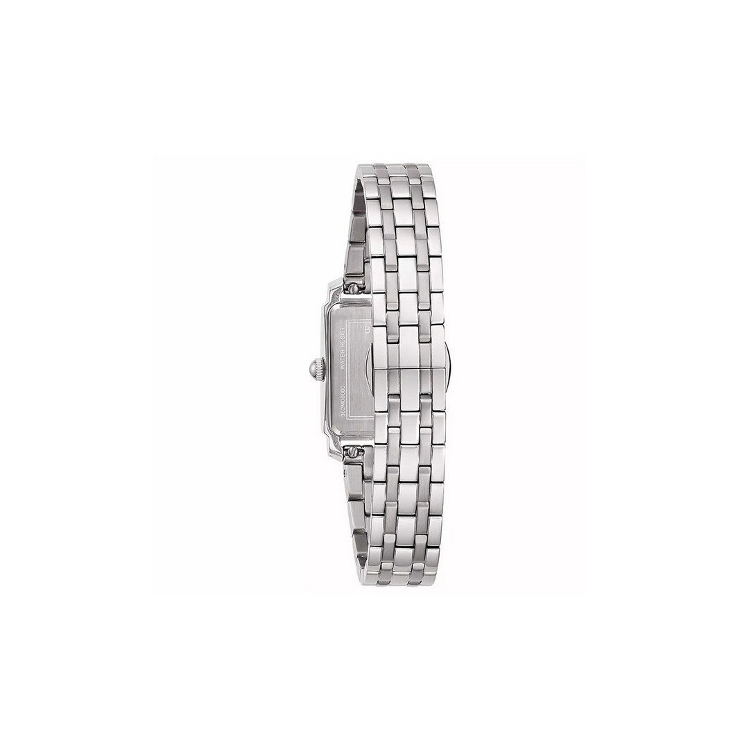 Orologio Bulova Donna Sutton Tank Bianco Madreperla-96B244 - Gioielleria De Patto