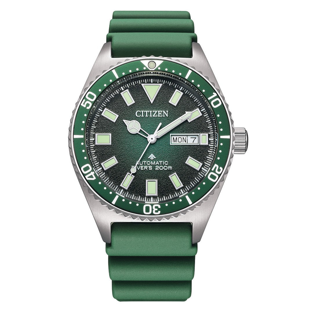 Orologio Citizen Uomo Automatico Promaster 200Mt Verde - NY0121-09X - Gioielleria De Patto