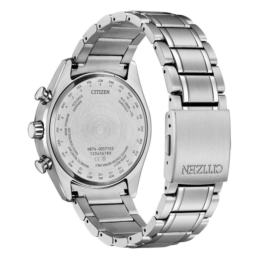 Orologio Citizen Uomo Tsuki-yomi Moonphase Blue - BY1010-81L - Gioielleria De Patto