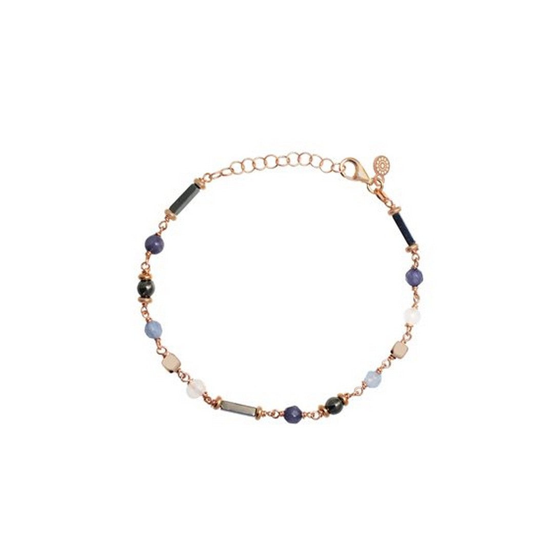 Alisei Bracciale Donna Giada Blu ed Ematite - B334 - Gioielleria De Patto
