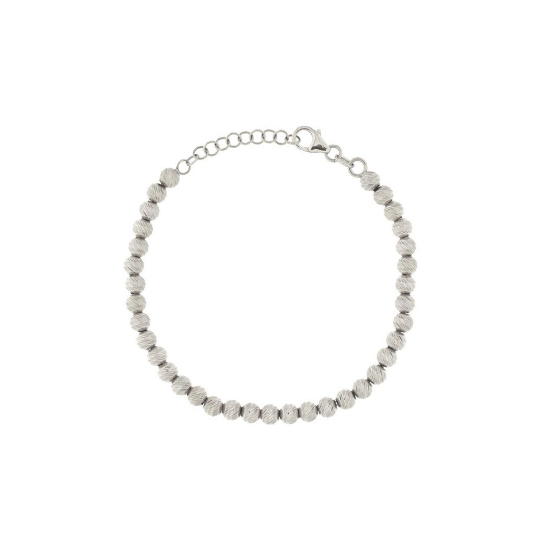 Alisei Bracciale Donna Palline Medie Diamantate - B345 - Gioielleria De Patto