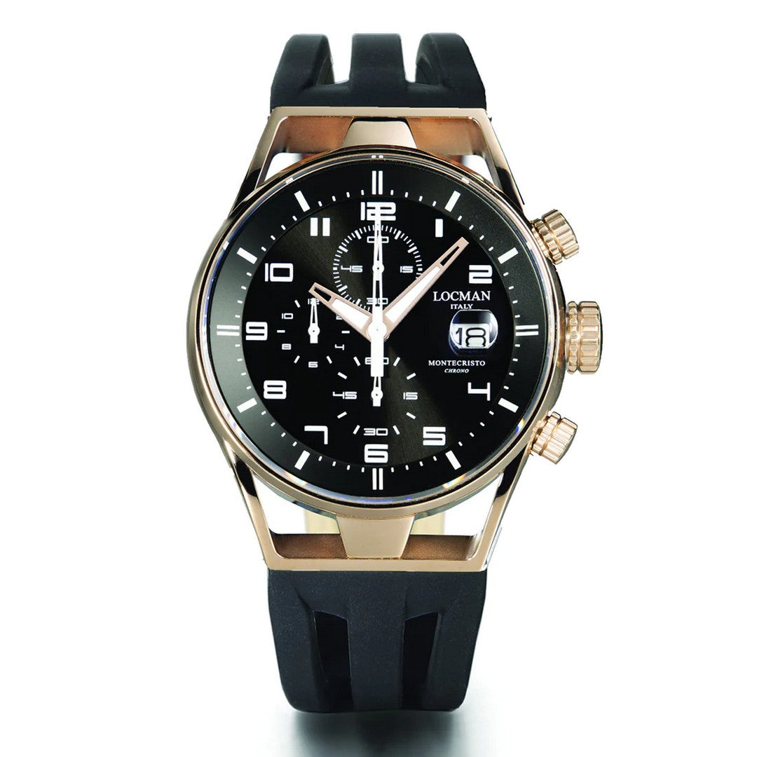 Locman Orologio Uomo Montecristo - 0542R01S-RRBKWHSK - Gioielleria De Patto