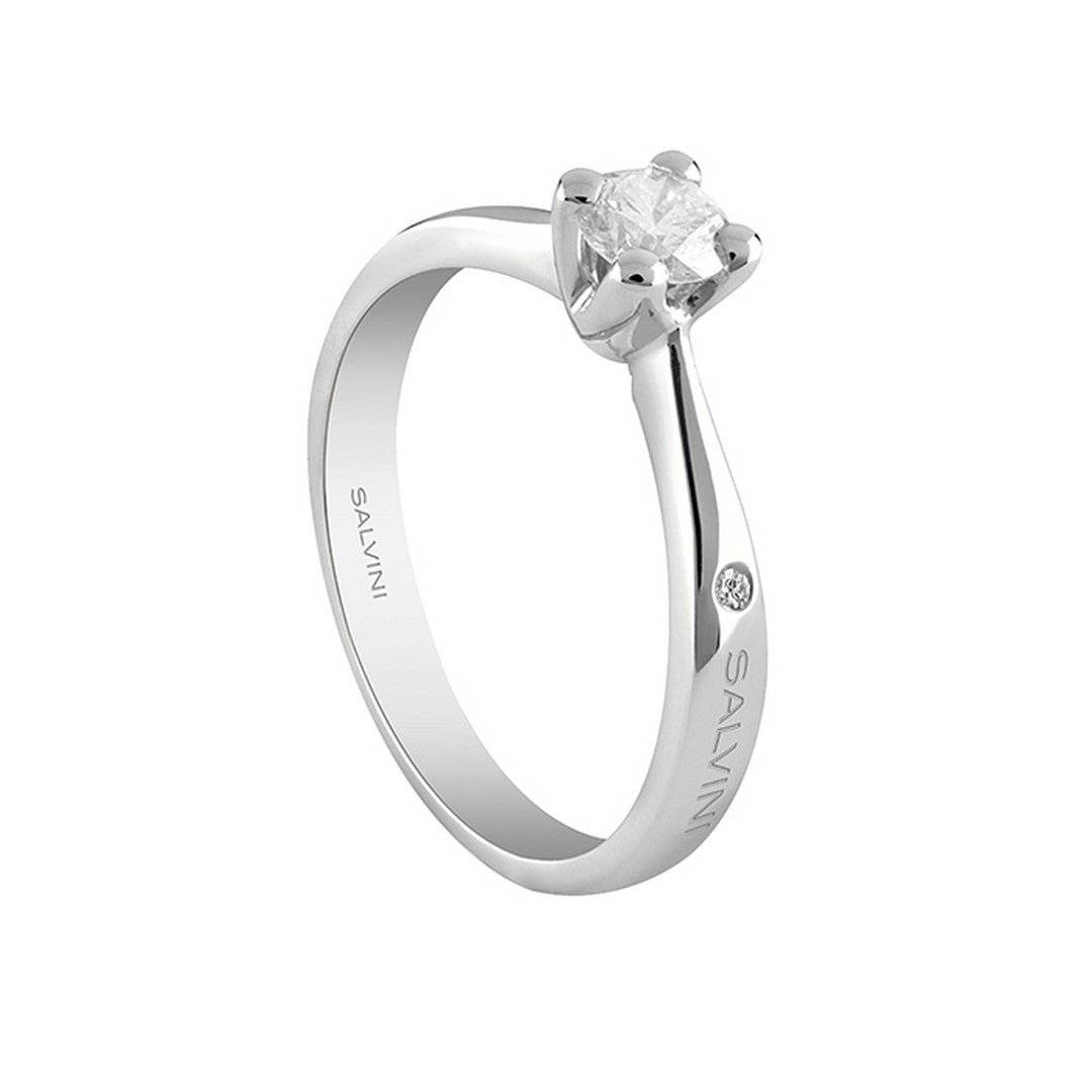 Anello Donna Salvini Solitario con Diamante Virginia -20067673 - Gioielleria De Patto