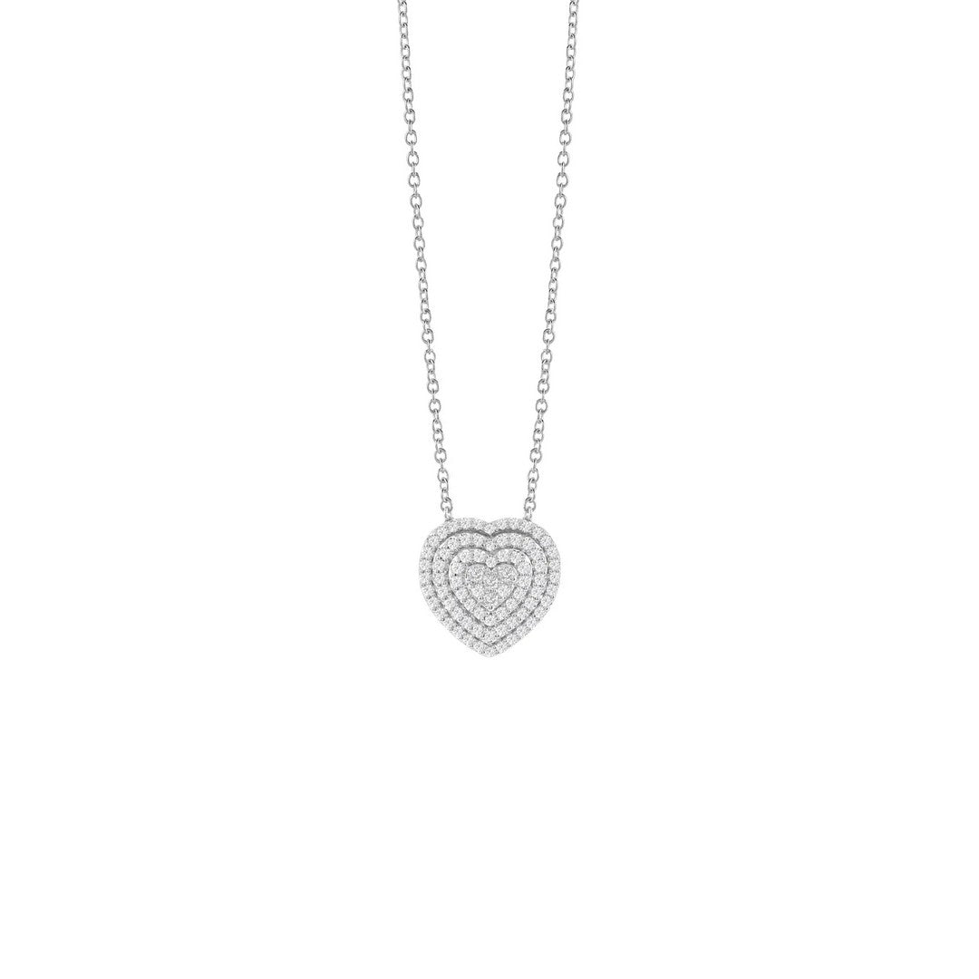Collana Donna Salvini Cuore Bagliori - 20091622 - Gioielleria De Patto