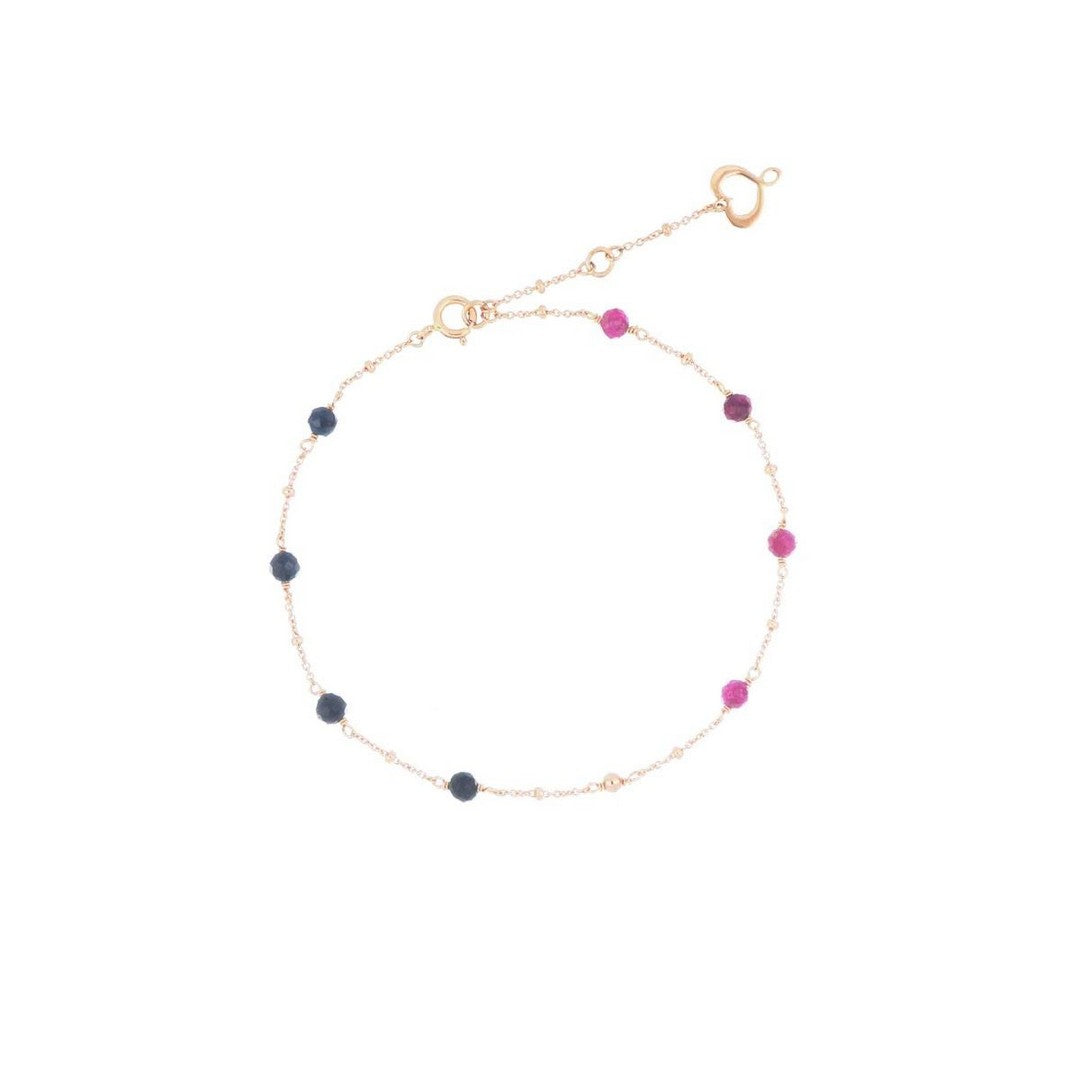 Maman et Sophie Bracciale Donna 18KT Rubini e Zaffiri - brptarz - Gioielleria De Patto