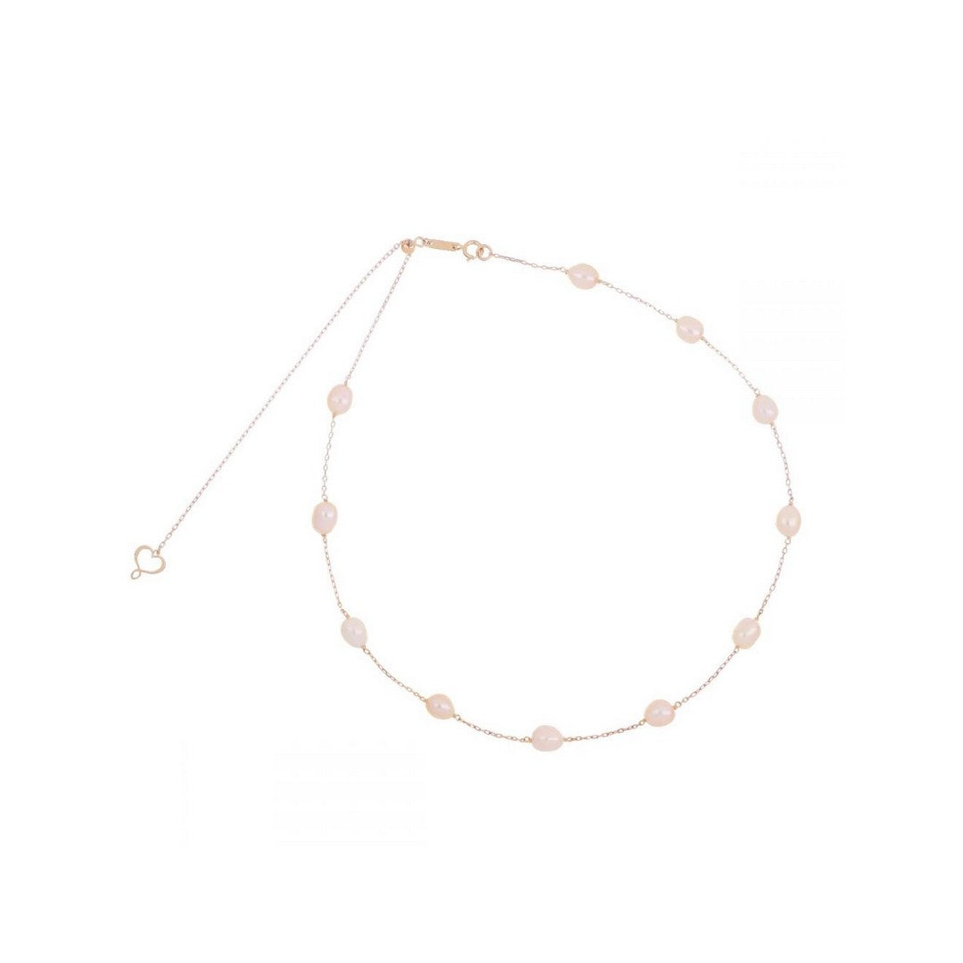 Maman et Sophie Collana Girocollo Donna Perle Rosa - ghper11 - Gioielleria De Patto