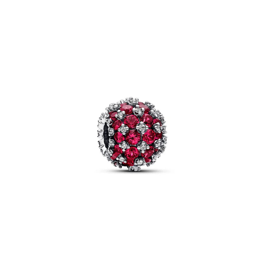 Charm Donna Pandora Pavè Pietre Luminose Fucsia - 792630C03 - Gioielleria De Patto