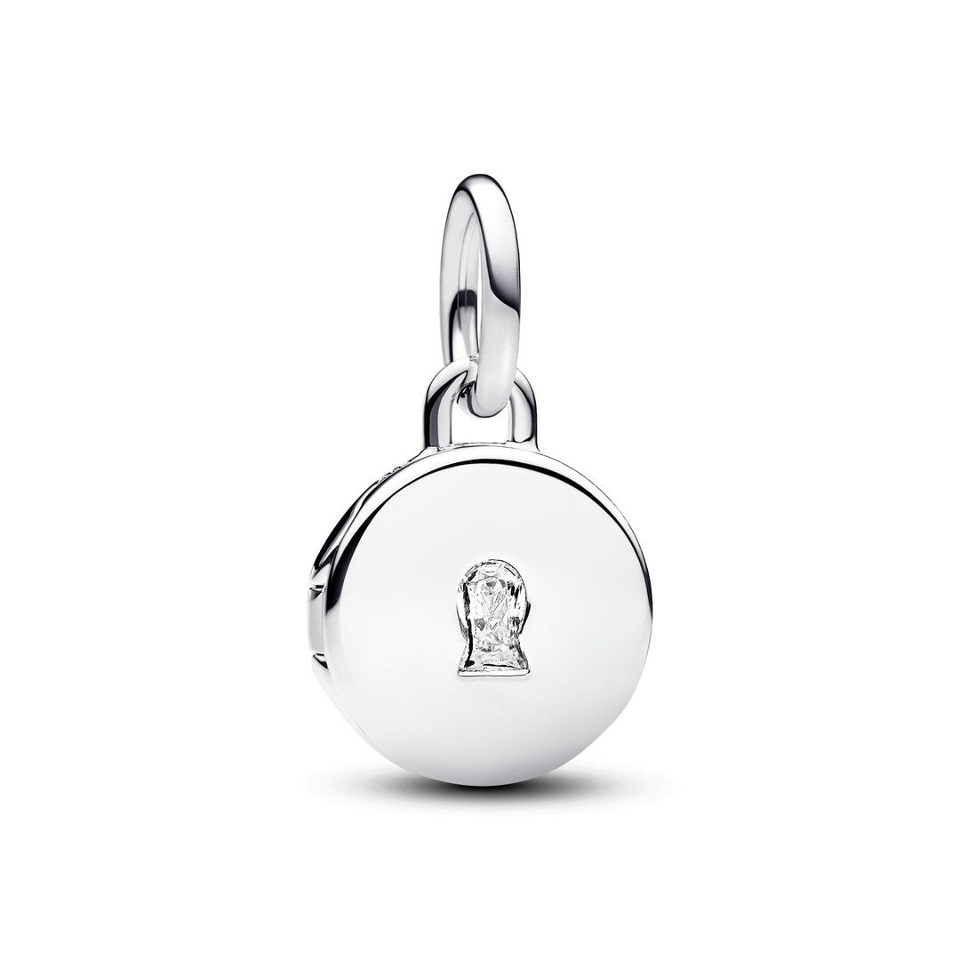 Pandora Charm Donna Pendente Lucchetto Apribile Personalizzabile - 793066C01 - Gioielleria De Patto