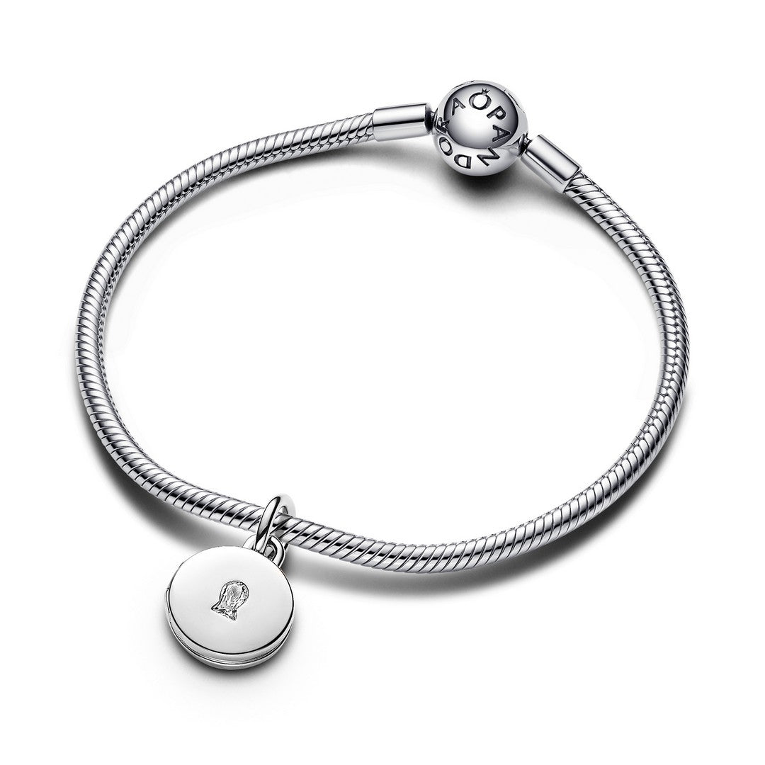 Pandora Charm Donna Pendente Lucchetto Apribile Personalizzabile - 793066C01 - Gioielleria De Patto