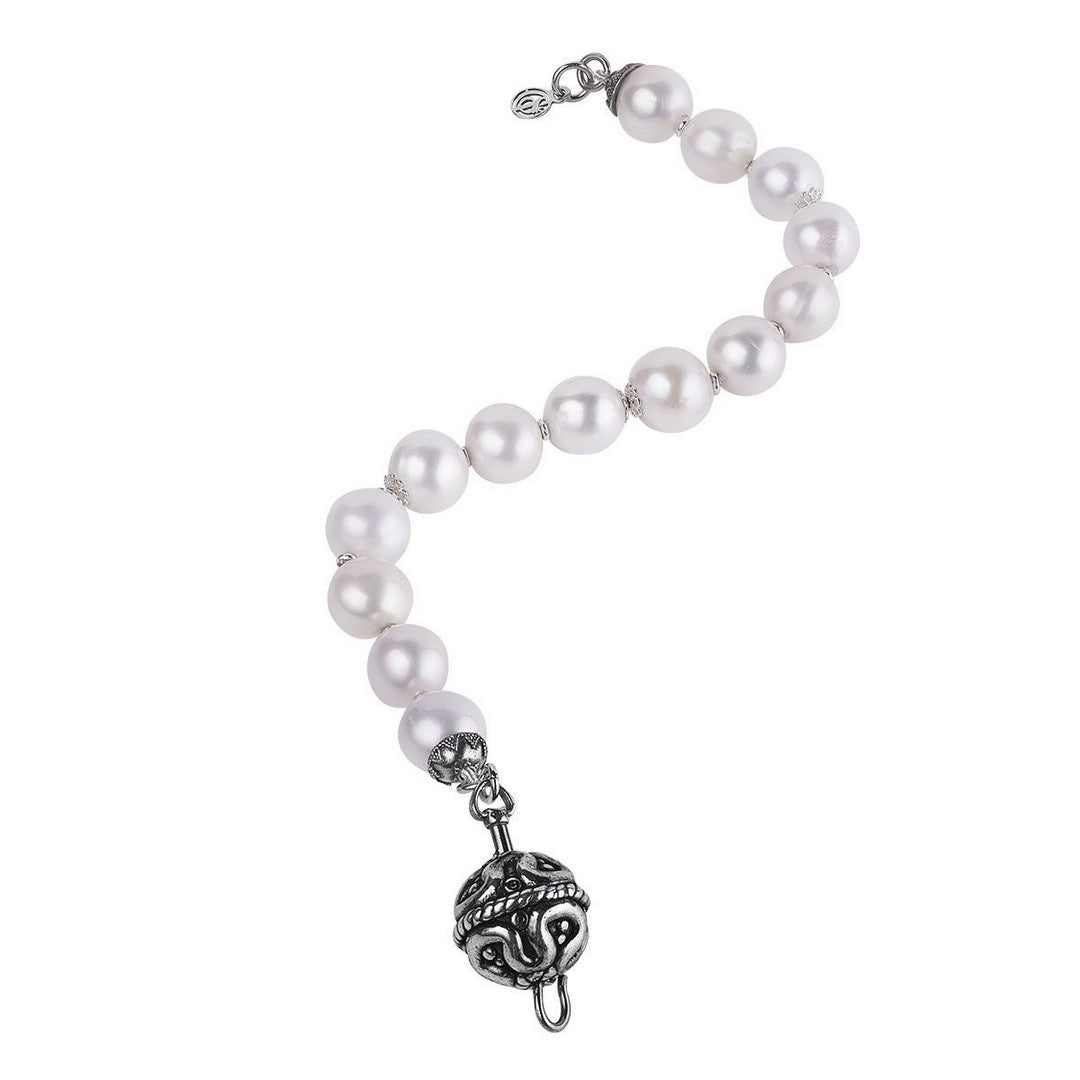Bracciale Donna Gerardo Sacco Perle e Sinacolo - 27162Bb - Gioielleria De Patto