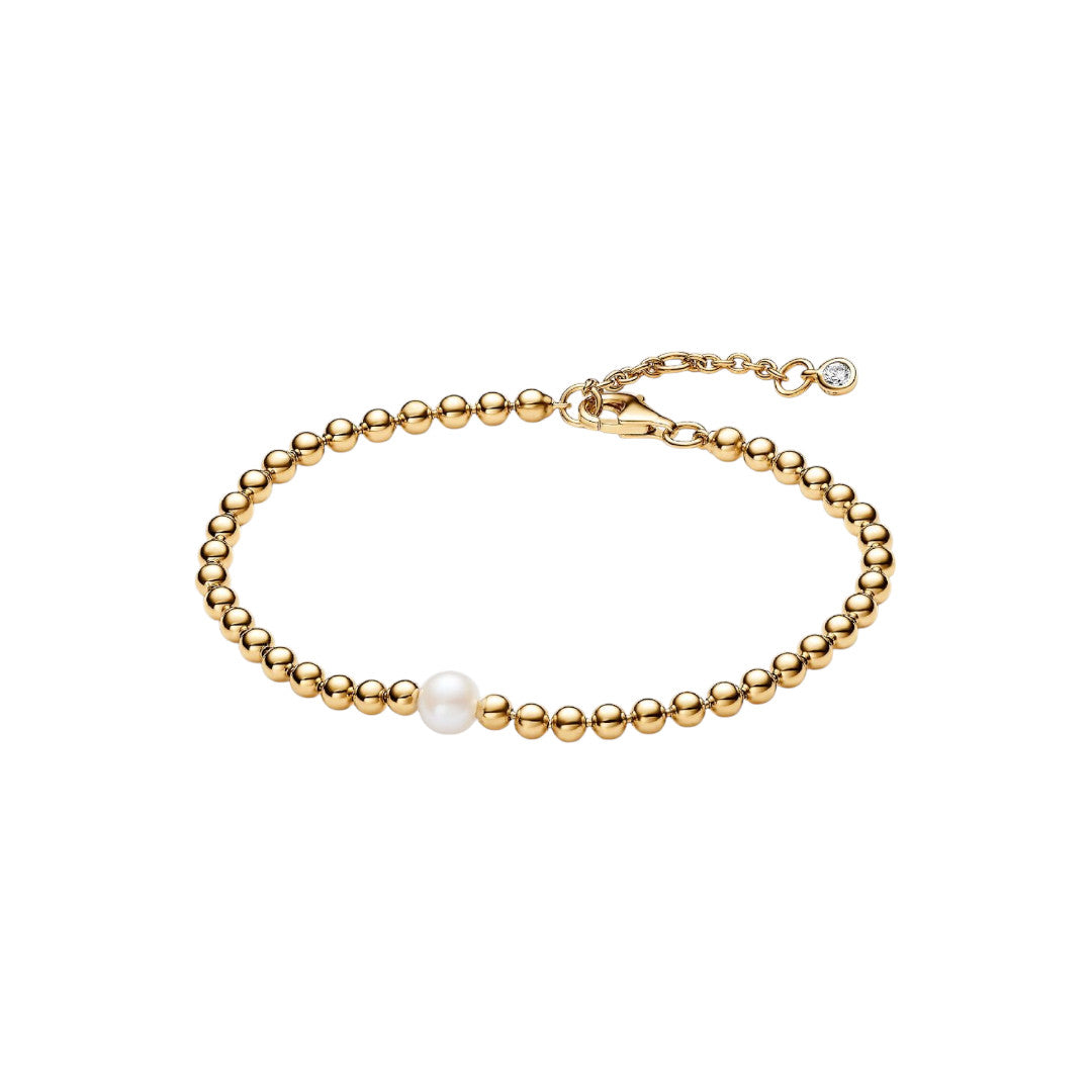 Bracciale Donna Pandora con Perla d' Acqua Dolce Coltivata e Sfere - 563173C01