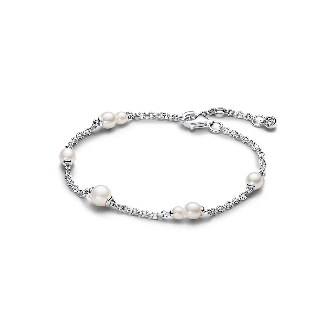 Bracciale Donna Pandora Catena Con Perle dAcqua Dolce Coltivate - 593172C01 - Gioielleria De Patto