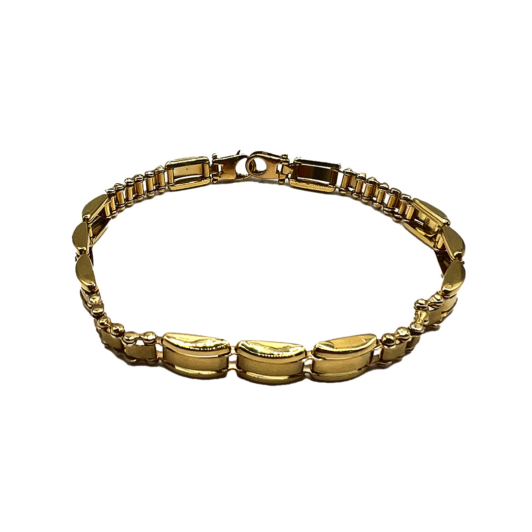 Bracciale Oro Giallo a Piastra Gold House De Patto - 1C - Gioielleria De Patto
