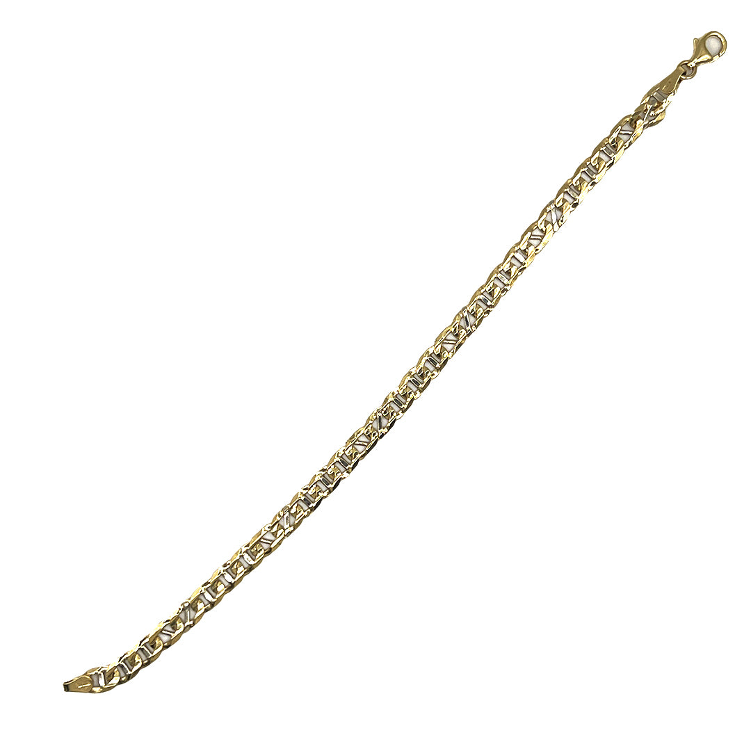 Bracciale Uomo Oro Giallo Grumetta Gold House De Patto - 1D - Gioielleria De Patto