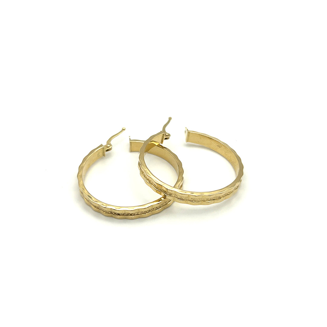Orecchini Oro Giallo 18k Gold House De Patto OR7 - Gioielleria De Patto