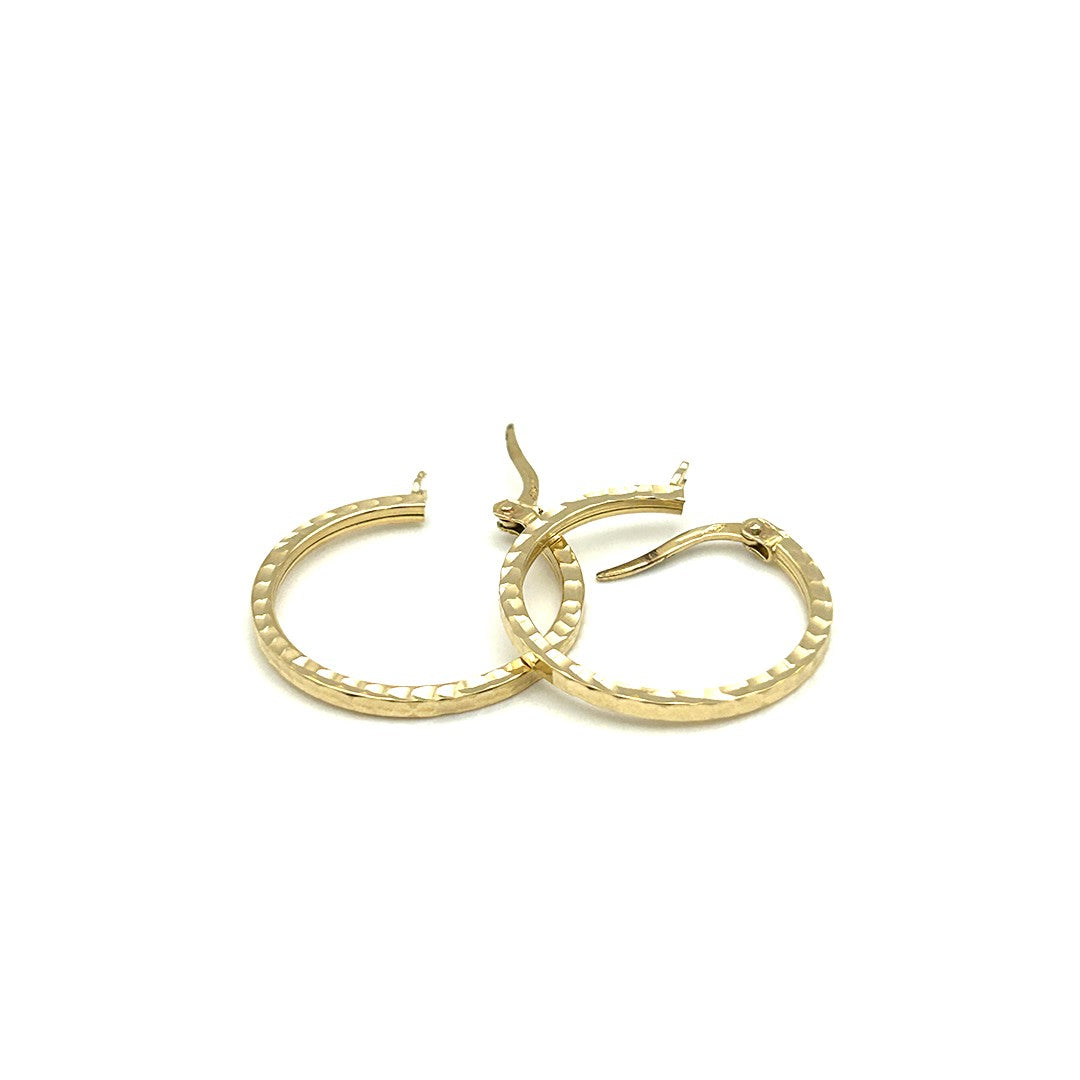 Orecchini Oro Giallo 18k Gold House De Patto OR9 - Gioielleria De Patto