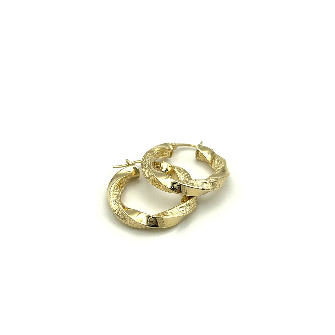 Orecchini Oro Giallo 18k Gold House De Patto OR13 - Gioielleria De Patto