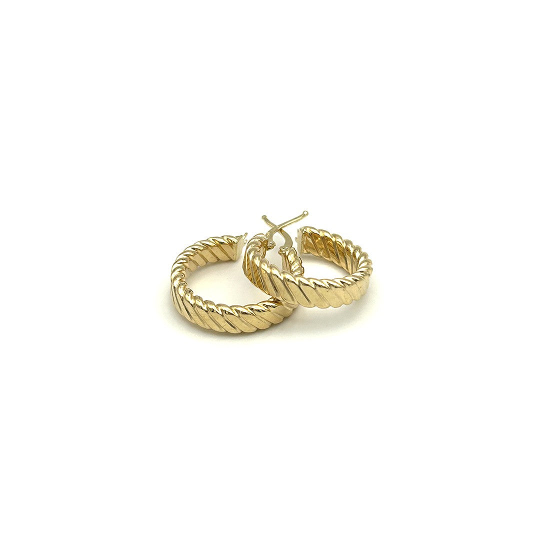Orecchini Oro Giallo 18k Gold House De Patto OR14 - Gioielleria De Patto