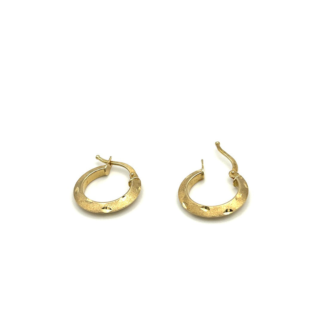 Orecchini Oro Giallo 18k Gold House De Patto OR22 - Gioielleria De Patto