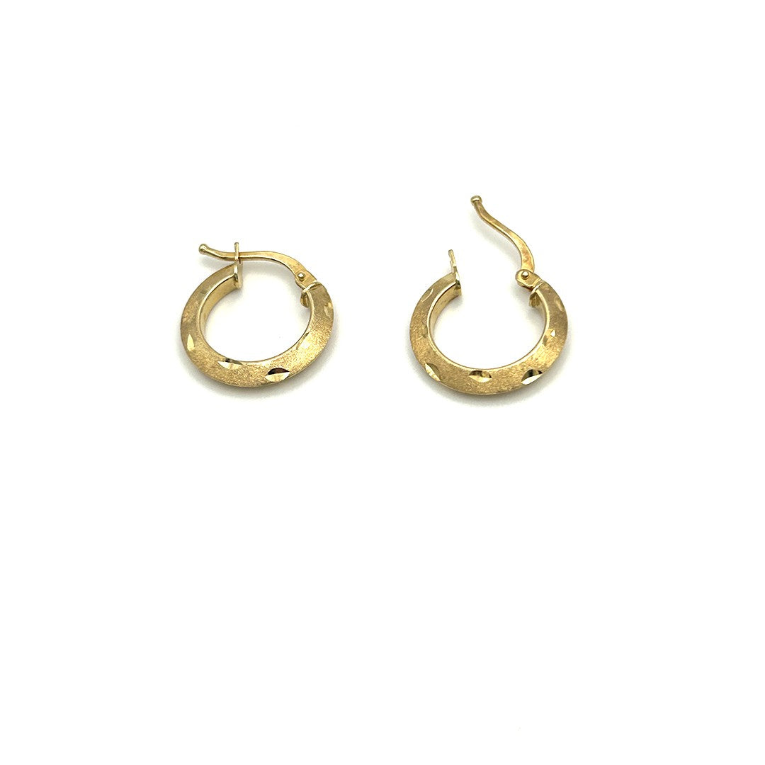 Orecchini Oro Giallo 18k Gold House De Patto OR22 - Gioielleria De Patto