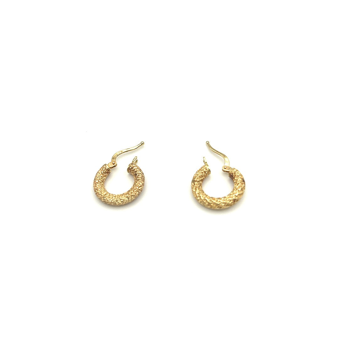 Orecchini Oro Giallo 18k Gold House De Patto OR26 - Gioielleria De Patto