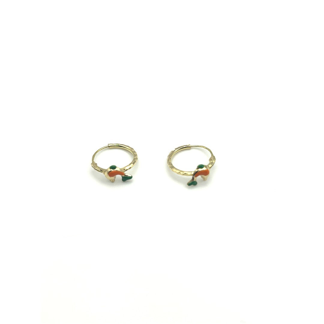 Orecchini Bambina Oro Giallo 18k Gold House De Patto OR29 - Gioielleria De Patto