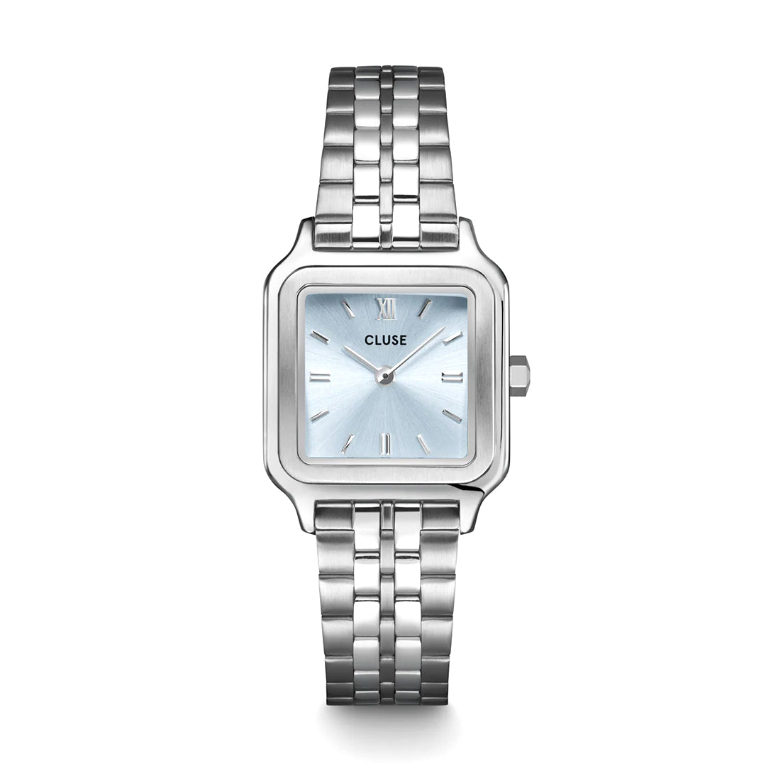 Cluse Orologio Donna Gracieuse Petite Light Blue, Silver - CW11806 - Gioielleria De Patto