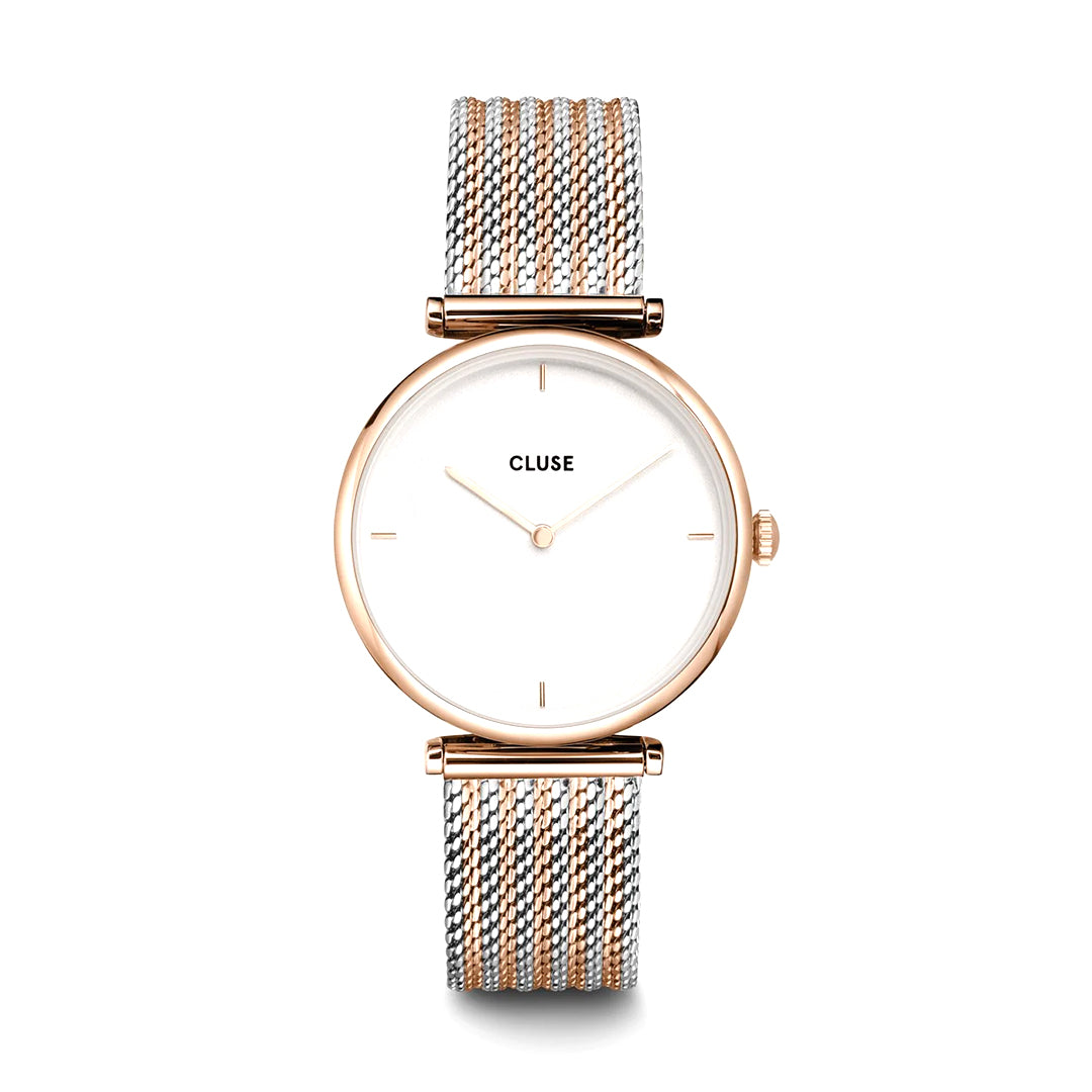 Cluse Orologio Donna Triomphe Mesh Bicolour - CW0101208001 - Gioielleria De Patto