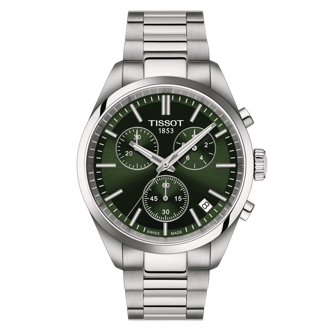 Tissot Orologio Uomo Tissot PR 100 Chronograph Green - T1504171109100