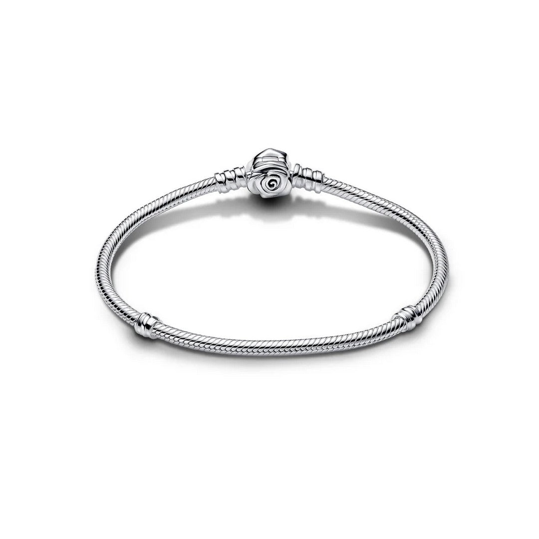 Bracciale Donna Pandora con Chiusura a Rosa - 593211C00 - Gioielleria De Patto