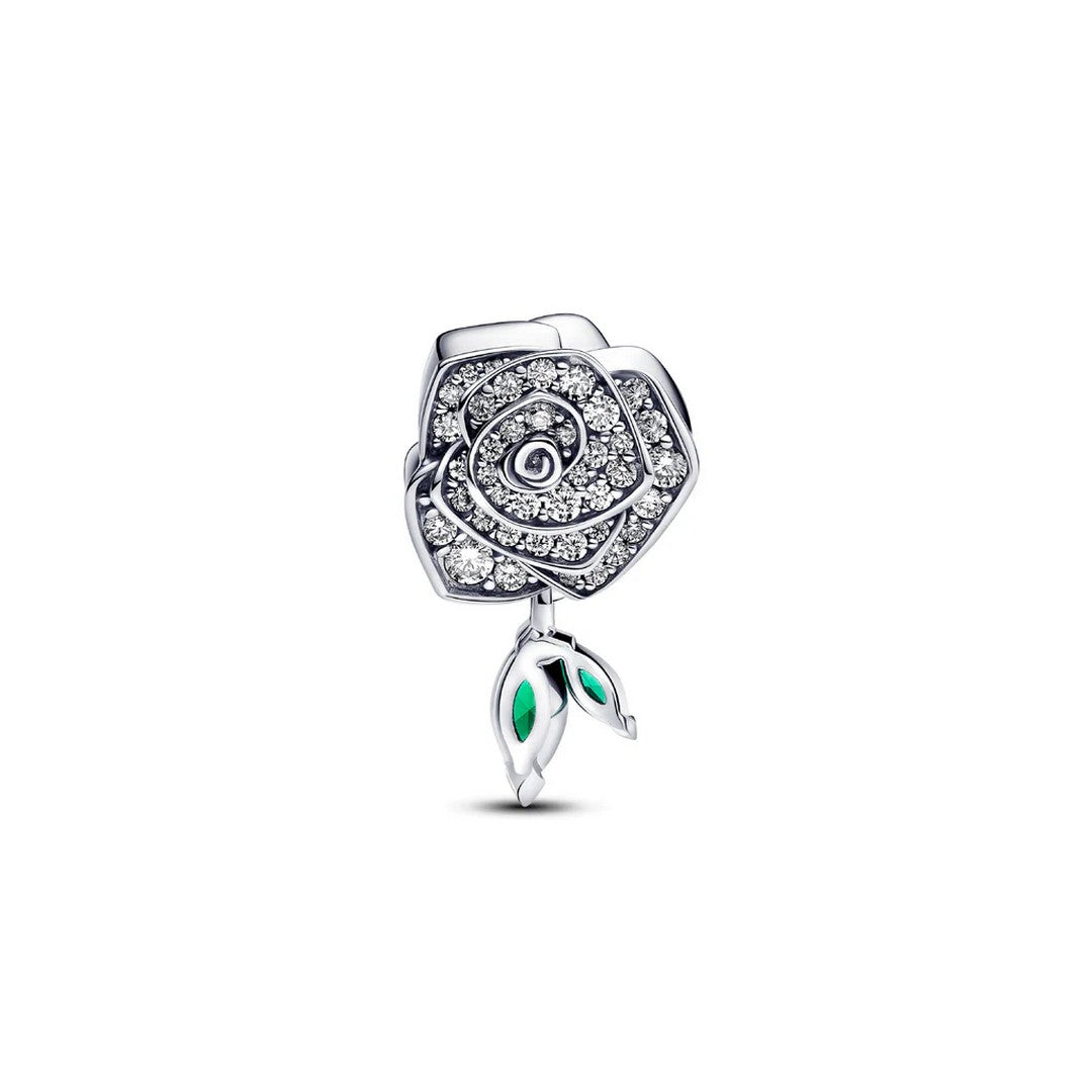 Charm Donna Pandora Rosa Scintillante - 793201C01 - Gioielleria De Patto