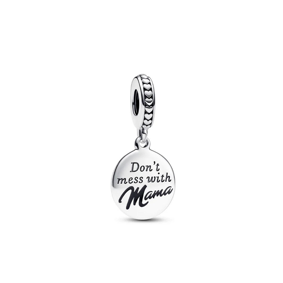 Charm Donna Pandora Pendente Dont Mess With Mama da Incidere - 793204C01 - Gioielleria De Patto